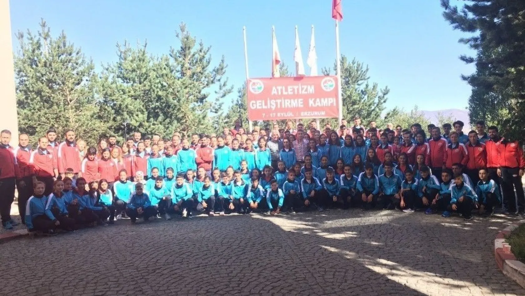 Atletizm kampı Erzurum'da başladı
