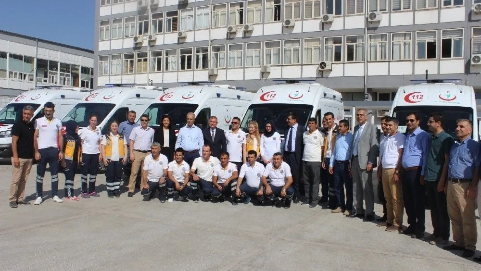 Adıyaman'da 5 yeni ambulans hizmete girdi
