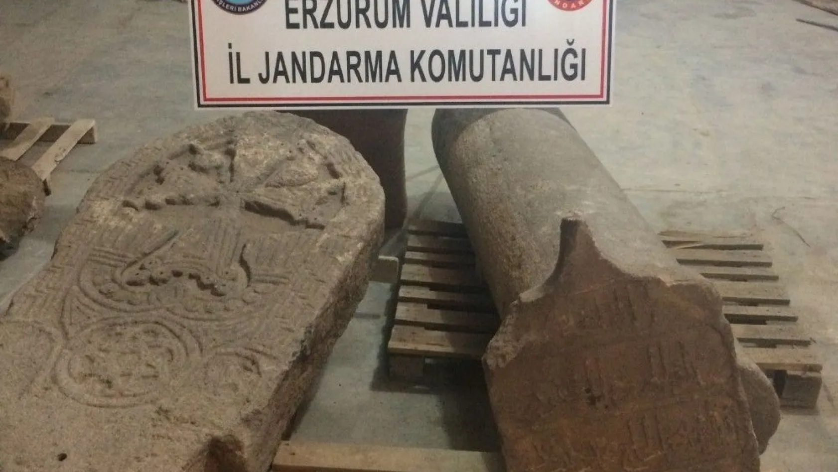 Erzurum'da tarihi eser kaçakçılığı

