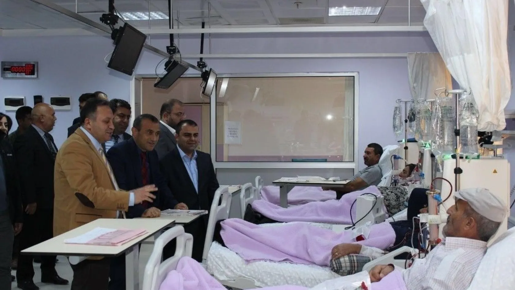 Tunceli Devlet  Hastanesine 13 diyaliz yatağı alındı

