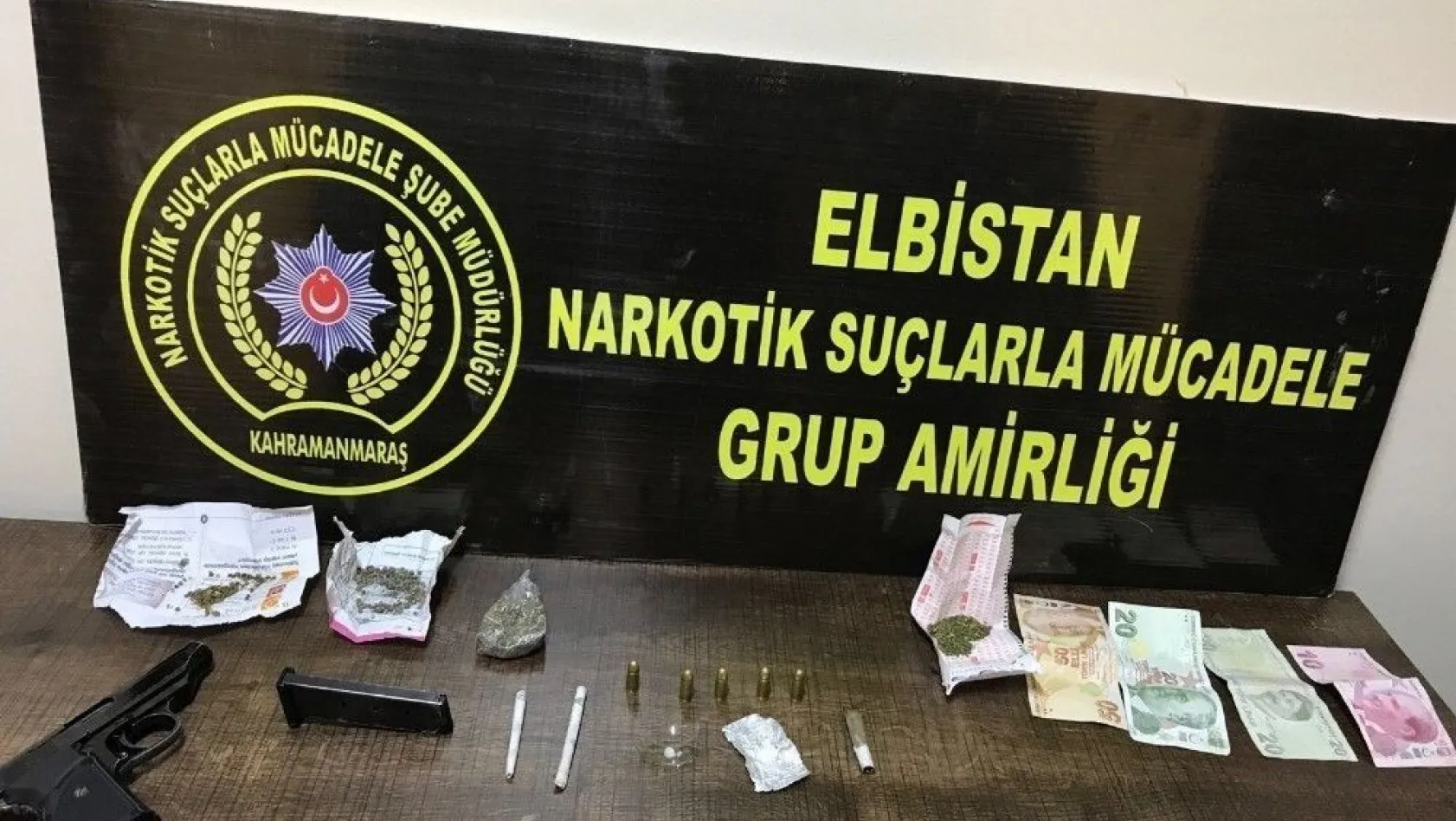 Kahramanmaraş'ta uyuşturucu operasyonu
