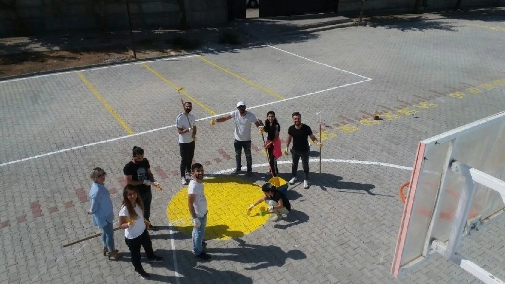Diyarbakır'da 50 bin öğrenci spor alanına kavuştu
