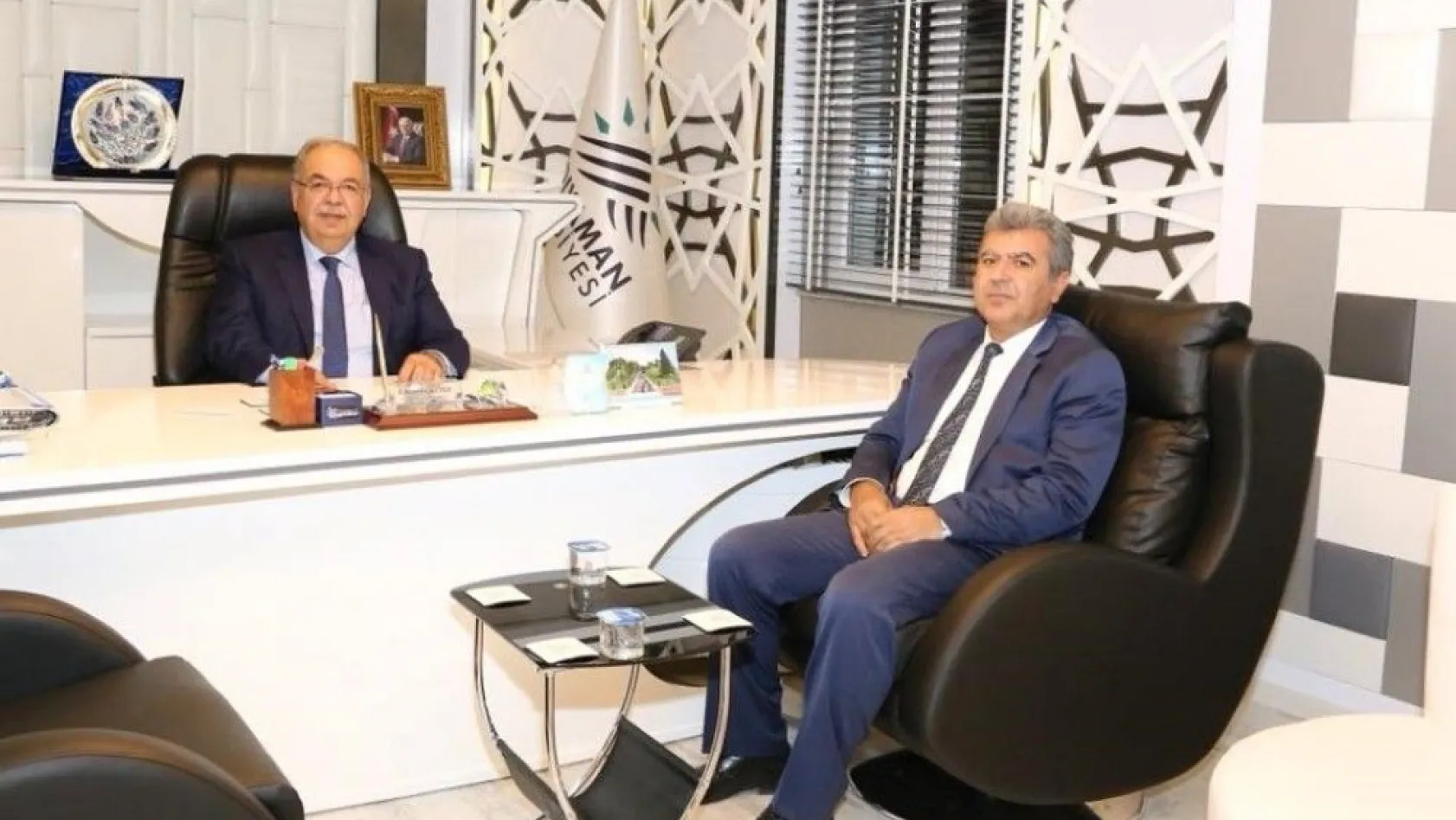 Şambayat Belediye Başkanı Arıcı'dan Başkan Kutlu'ya Ziyaret
