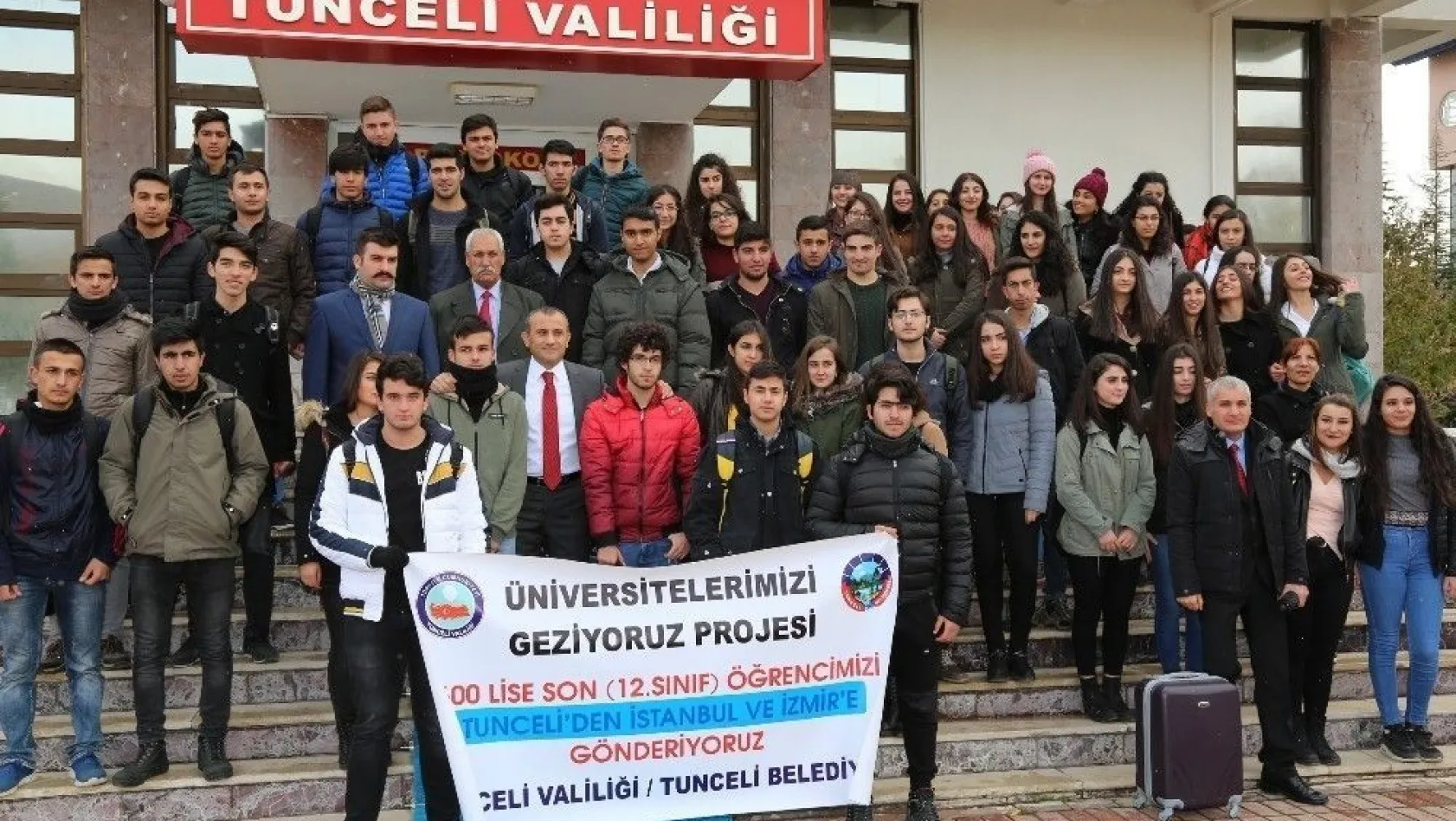 Tunceli'de 600 liseliye İstanbul, Ankara ve İzmir gezisi
