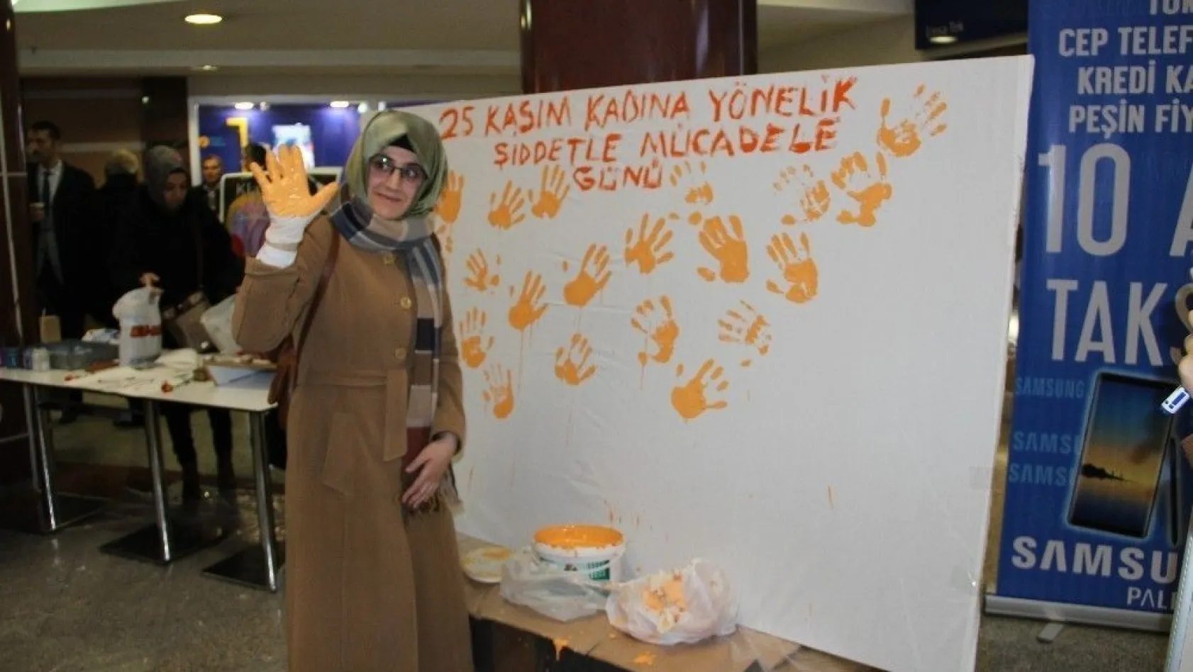 Erzurum'da Kadına Yönelik Şiddete Karşı Uluslararası Mücadele Günü etkinlikleri
