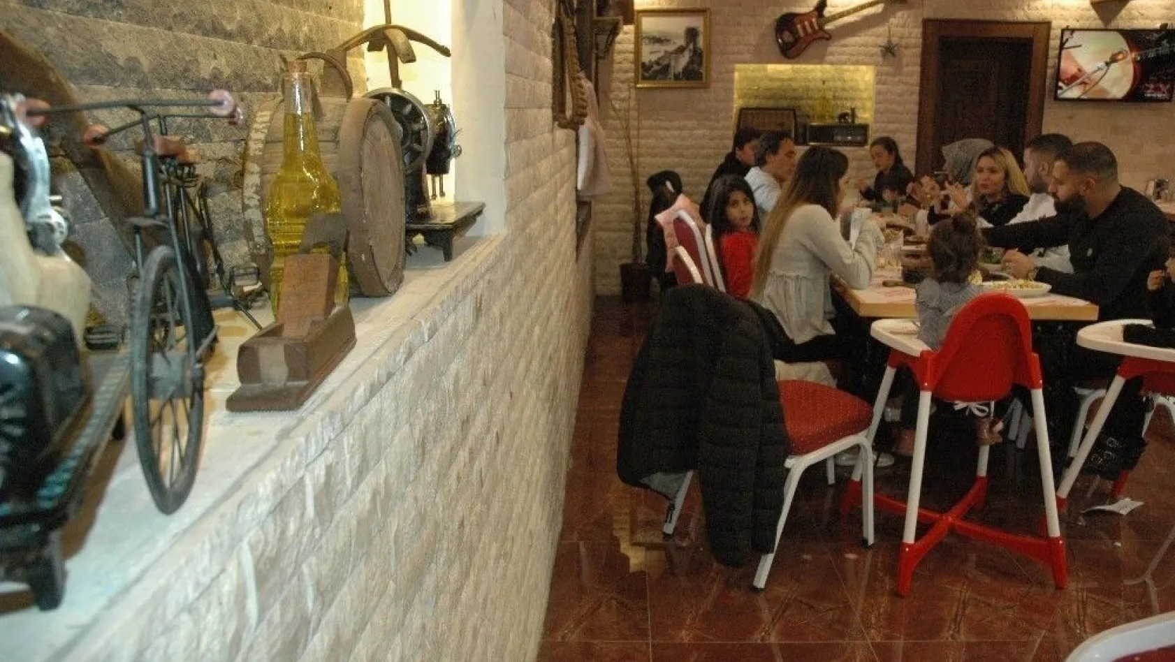 Kahramanmaraş'ta müze görünümlü lokanta
