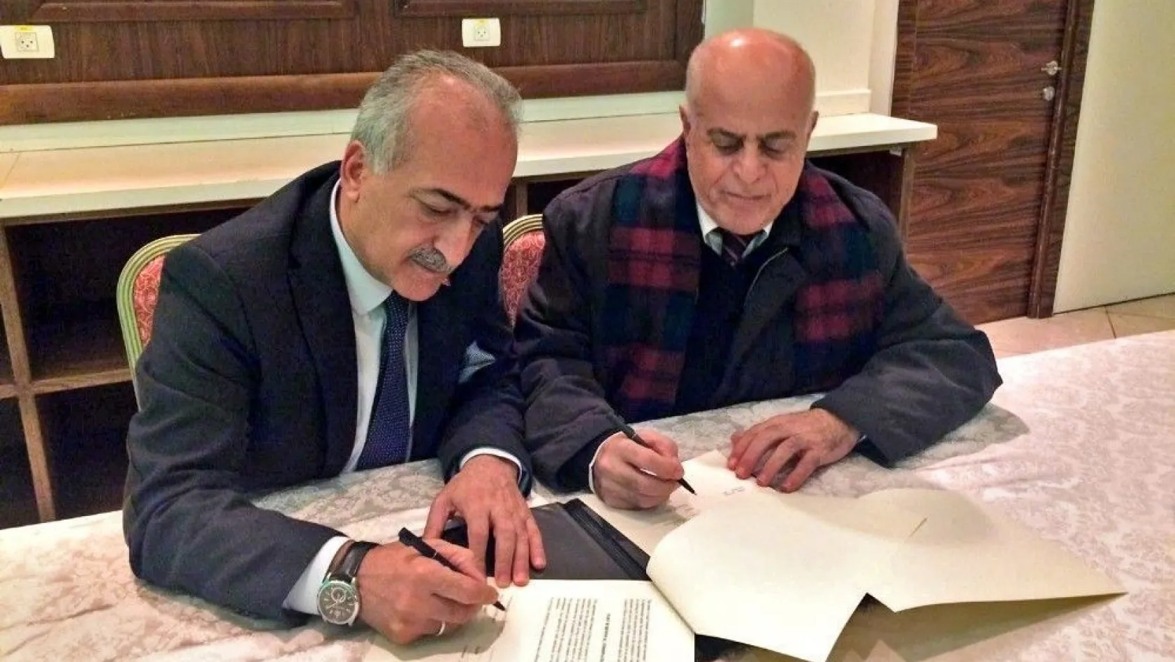 Rektör Çomaklı, Filistin Al-Quds Üniversitesi ile işbirliği protokolü imzaladı
