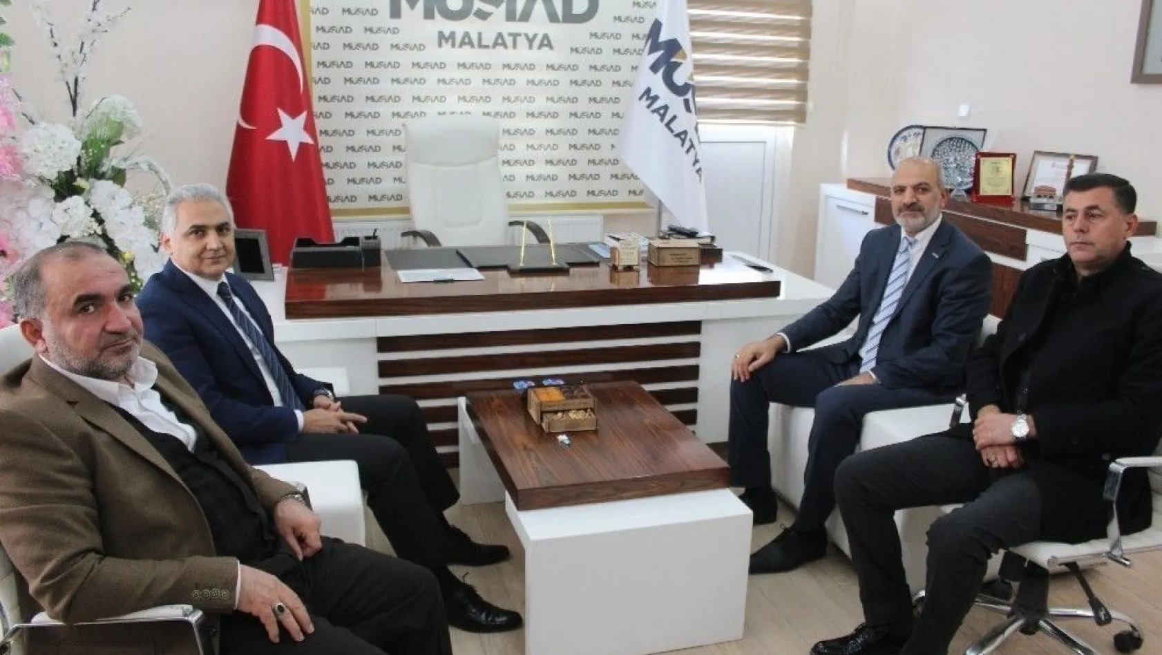 İl Emniyet Müdürü Ömer Urhal'dan MÜSİAD'a  ziyaret

