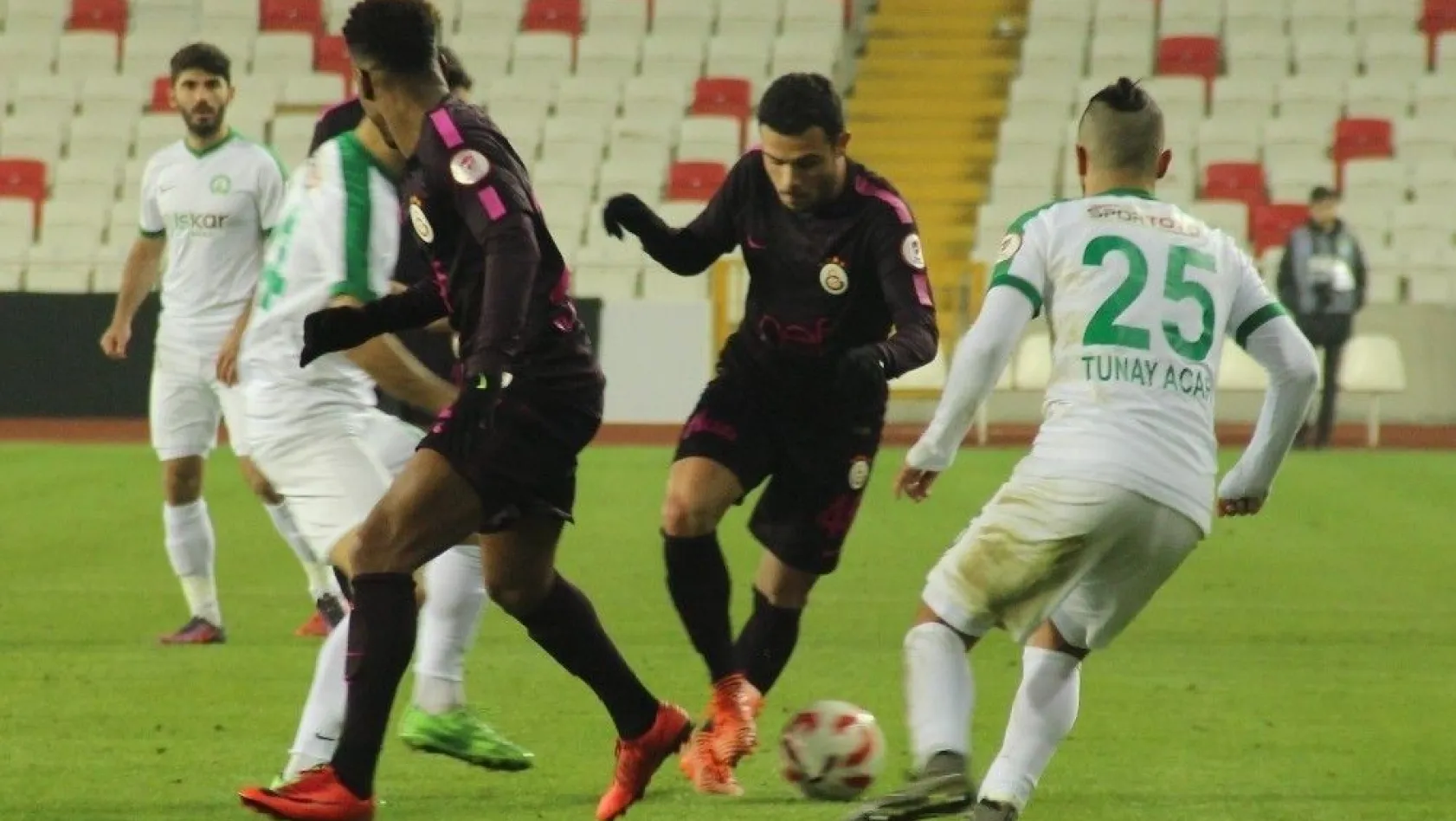 Ziraat Türkiye Kupası: Sivas Belediyespor: 2 - Galatasaray: 1 (Maç sonucu)
