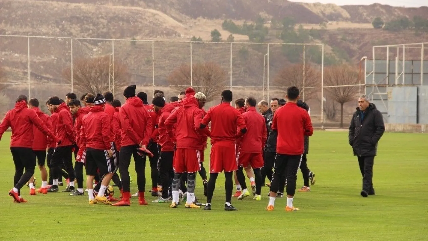 Sivasspor, Beşiktaş hazırlıklarını sürdürdü
