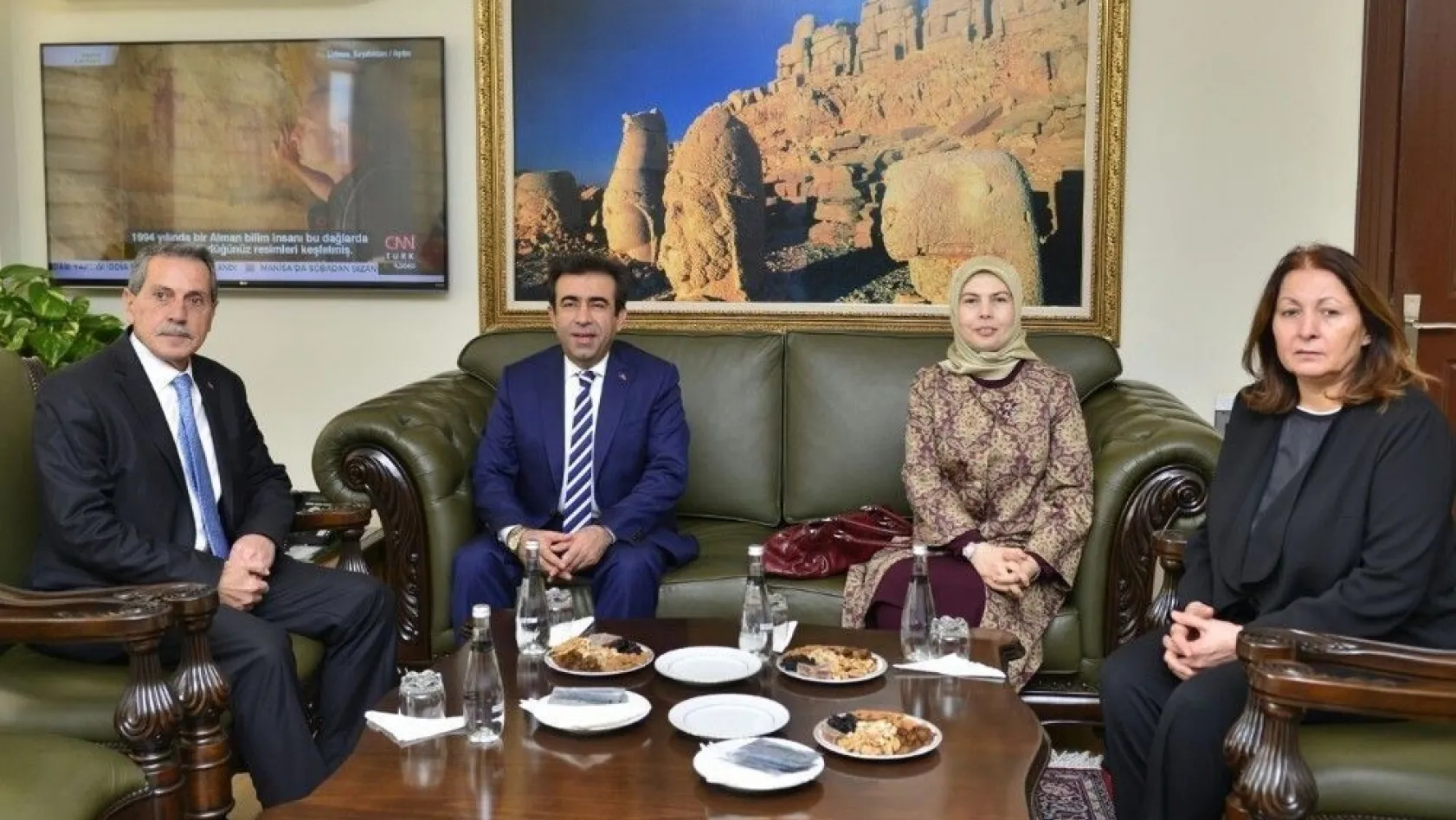 Diyarbakır Valisi Güzeloğlu'ndan Adıyaman Valisi Kalkancı'ya ziyaret
