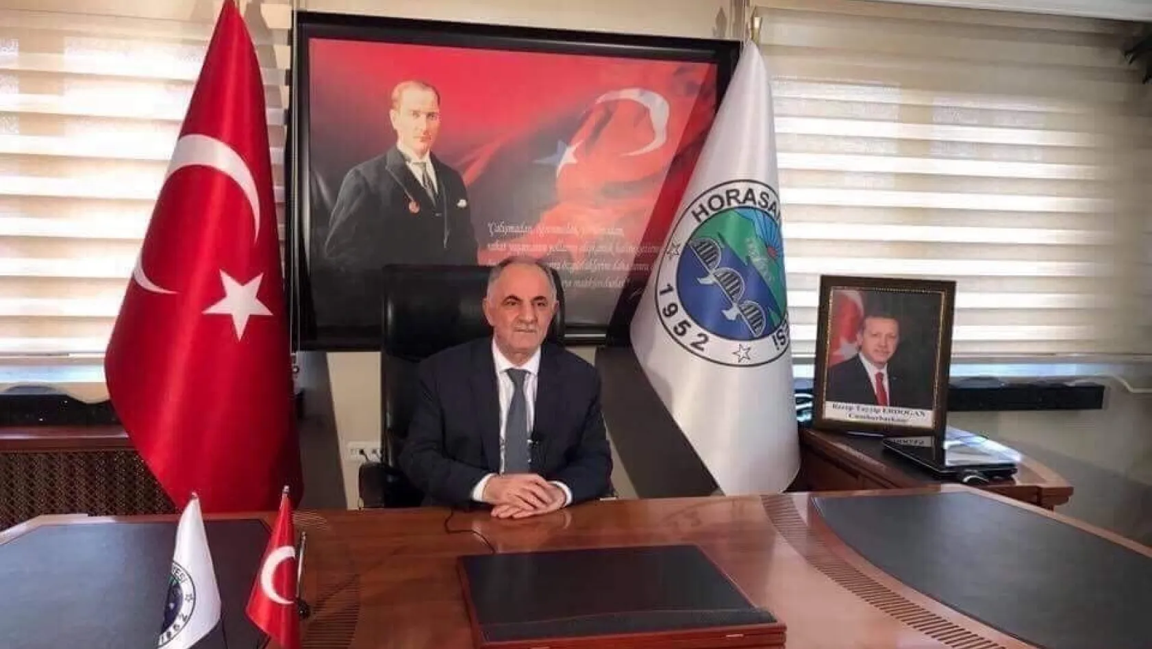 Horasan Belediye Başkanı Aydın: '2018 yılında Horasan için daha büyük ve etkin projeler hazırlayacağız'
