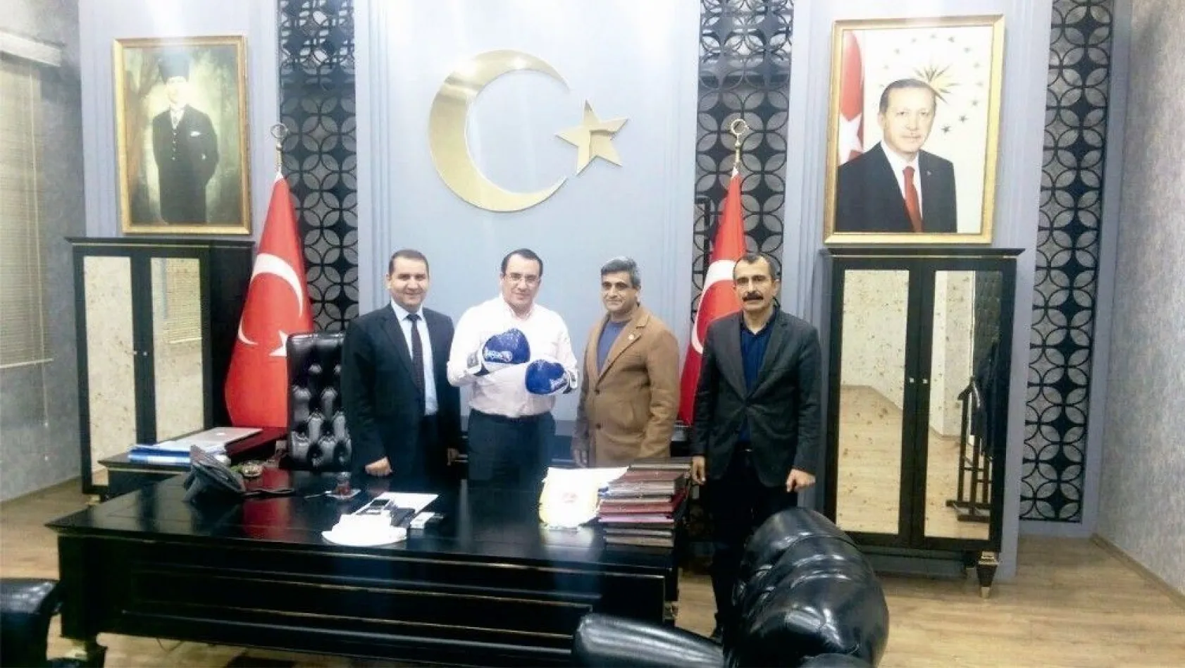 Kick Boks Federasyonu Güneydoğu Bölge Başkanı Erdoğan Kahta'da
