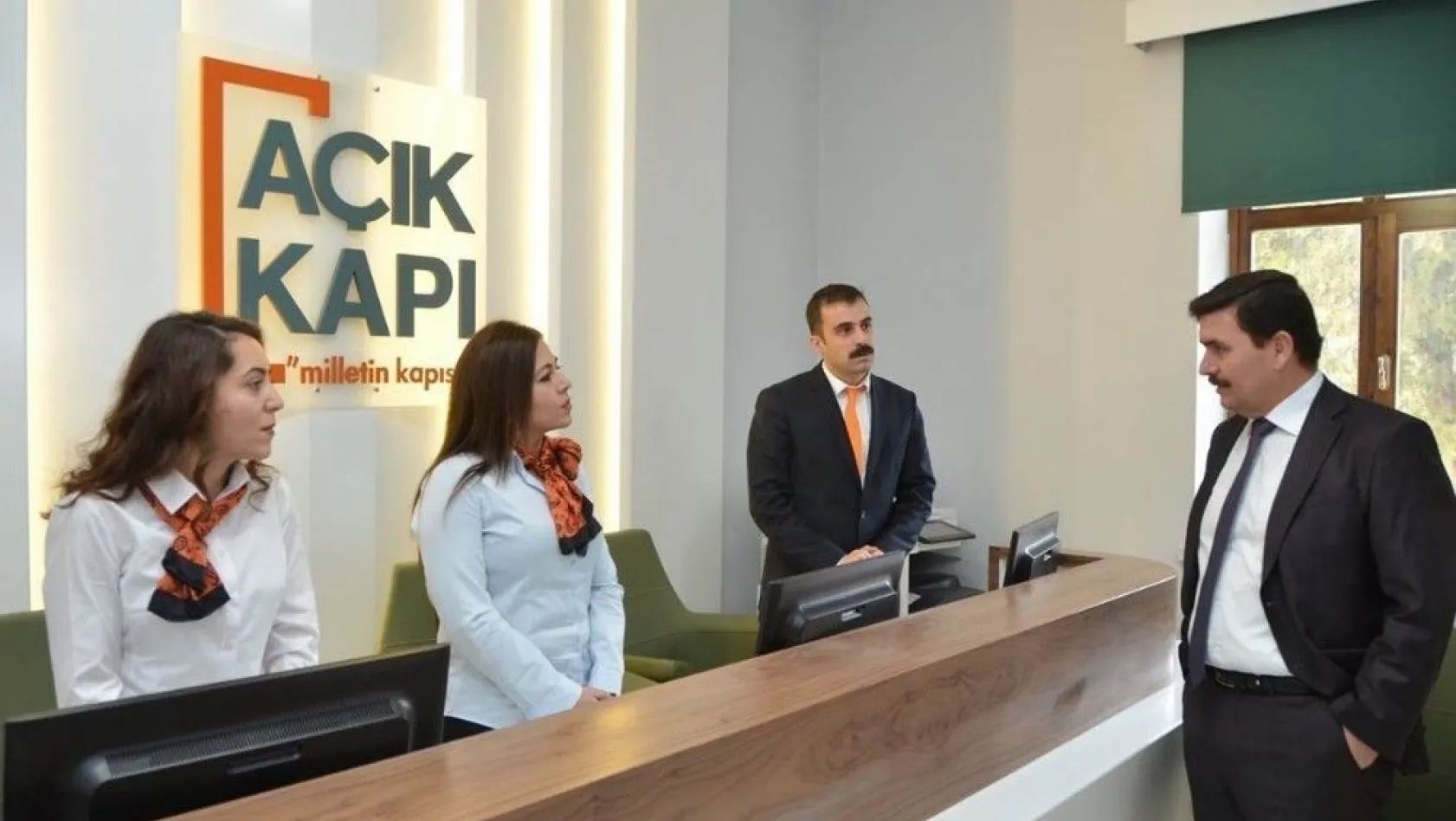'Açık Kapı Milletin Kapısı' Erzincan da hizmet vermeye başladı
