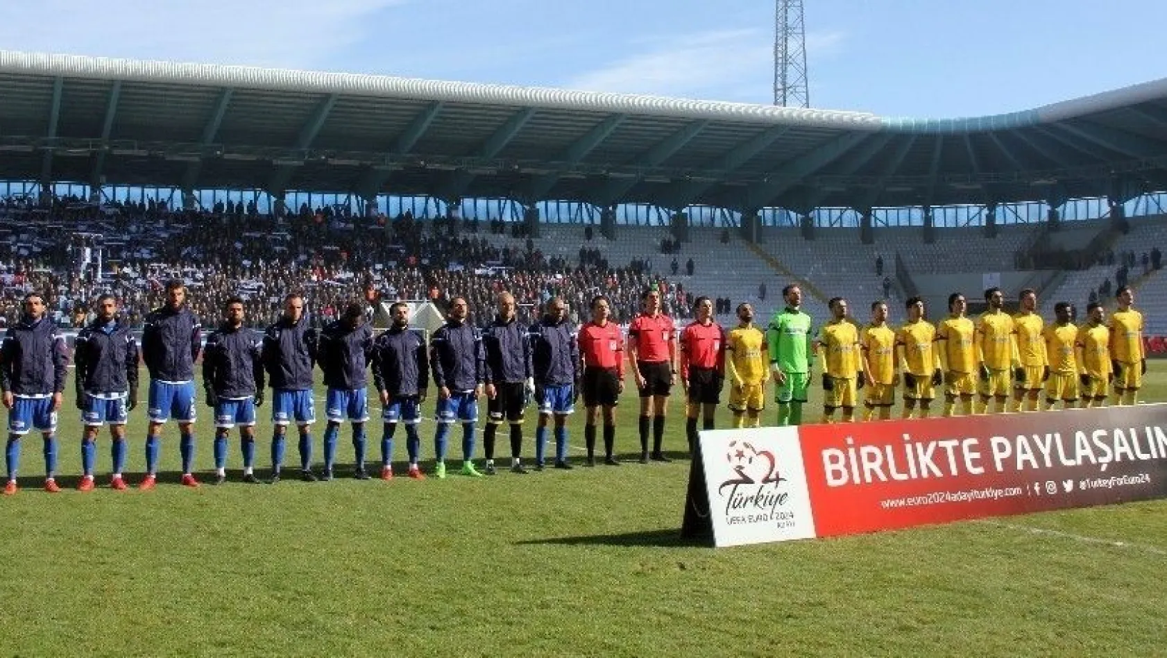 TFF 1. Lig: BB Erzurumspor: 0 - MKE Ankaragücü: 0
