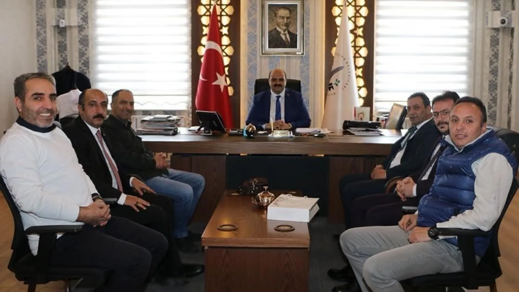 EGC Yönetiminden Başkan Orhan'a ziyaret

