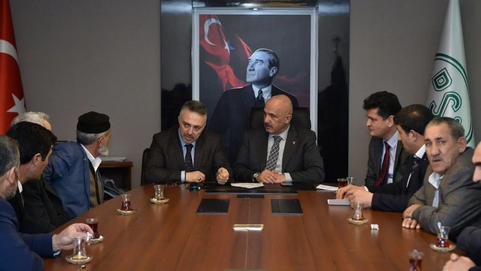 Milletvekili Ilıcalı, Bakan Eroğlu ile  görüştü
