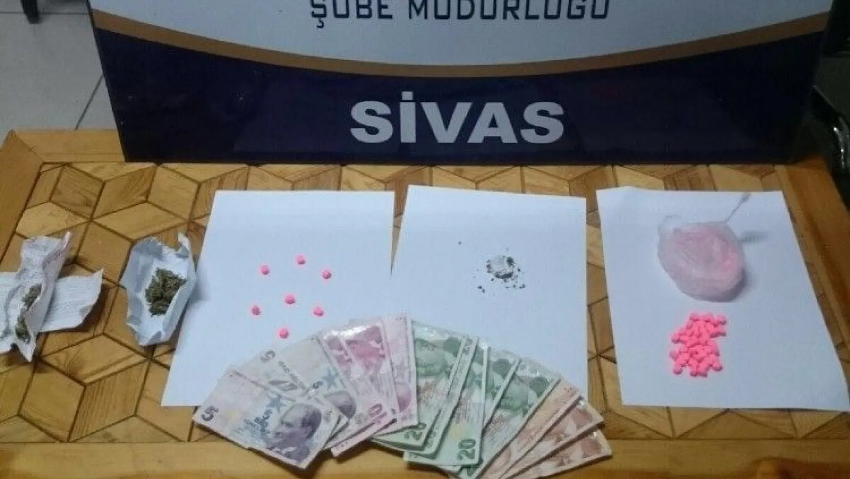 Sivas'ta uyuşturucu operasyonu
