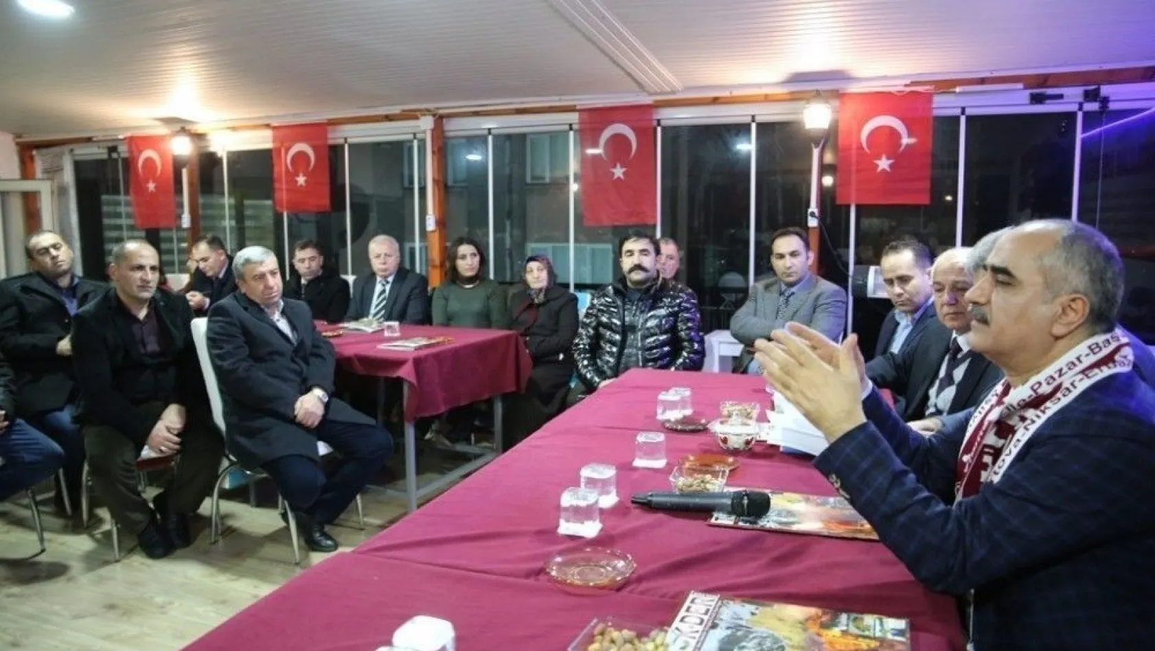 Başkan Aydın'dan Tokatlılar Derneği'ne ziyaret

