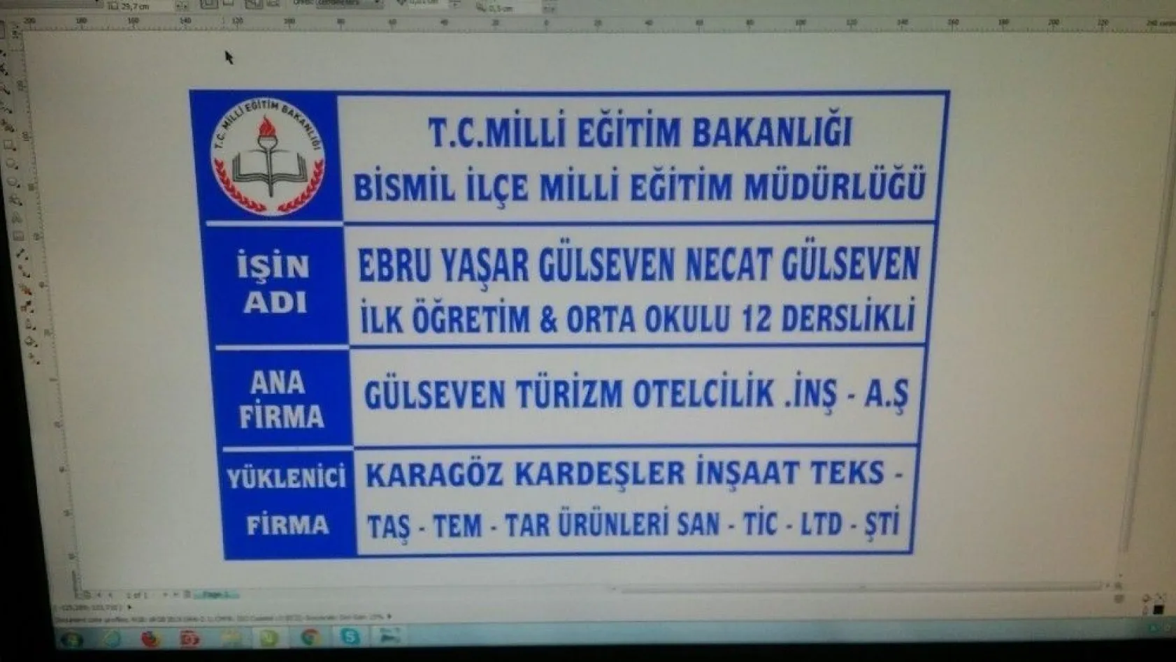 Bismil'de Ebru Yaşar Gülseven Ortaokulu'nun temeli atıldı
