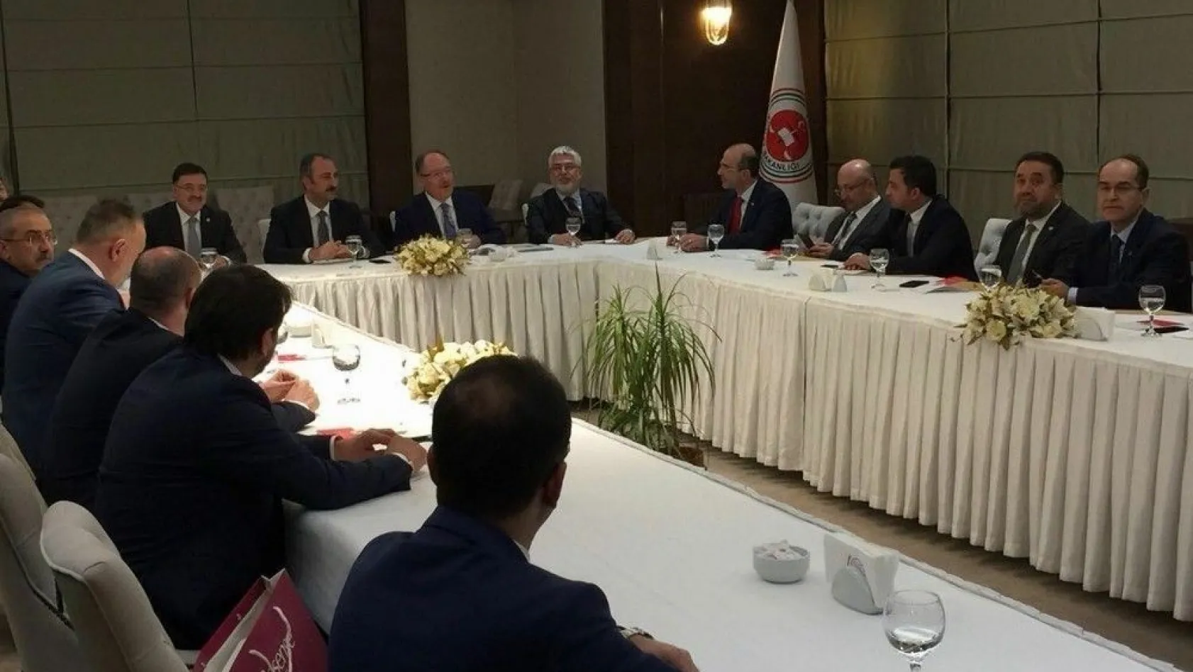 Baro Başkanı Av. Adem Aktürk, Adalet Bakanı Gül'ün konuğu oldu
