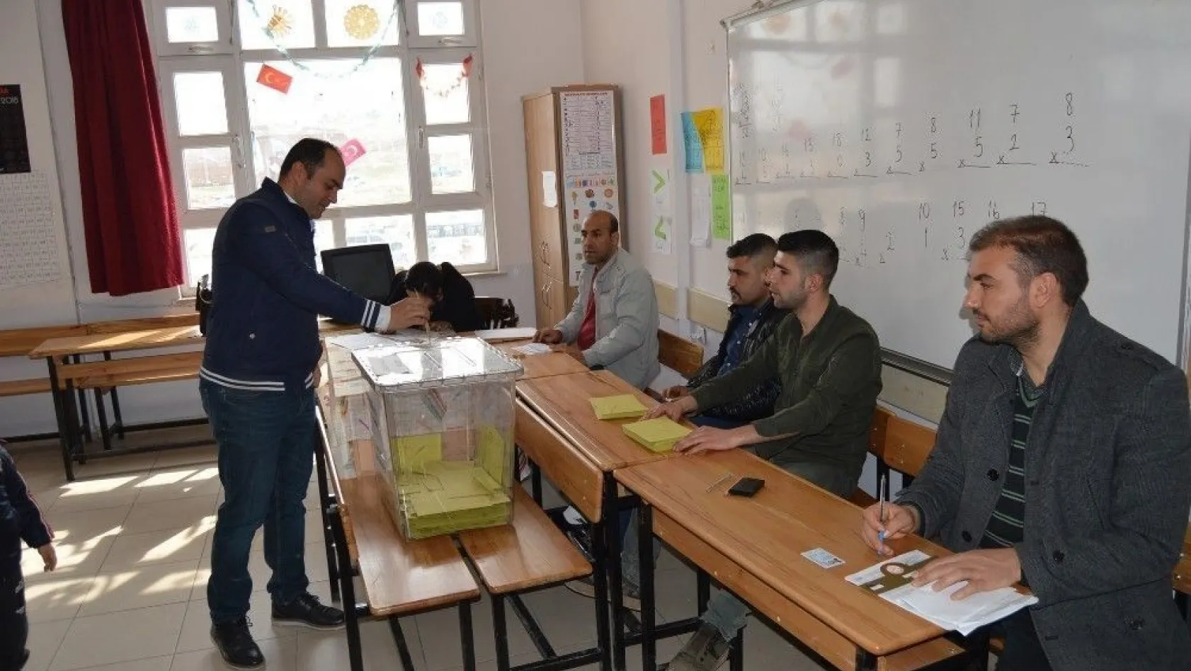 Besni 15 Temmuz Şehitler mahallesi muhtarlık seçimi yapıldı
