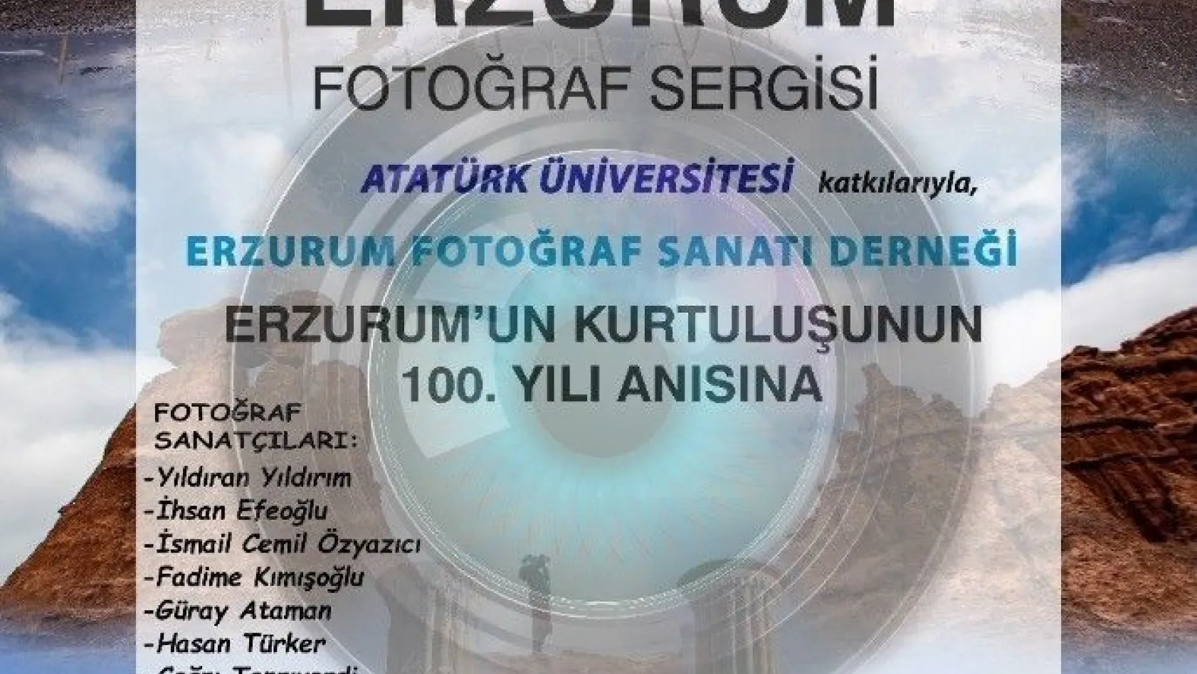 ERFOD'dan 12 Mart 'Erzurum' temalı fotoğraf sergisi
