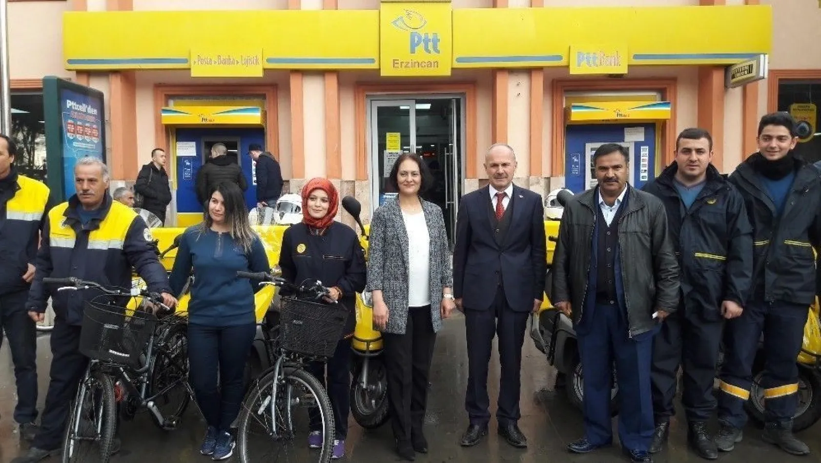 PTT Erzincan'da Araç Filosunu Güçlendiriyor
