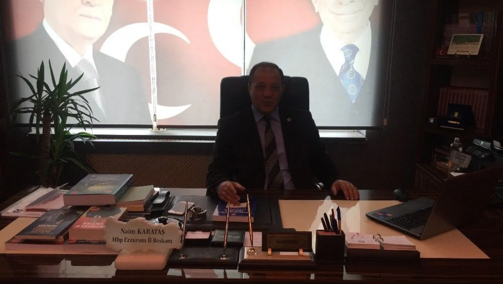 MHP İl Başkanı Karataş'tan kandil mesajı
