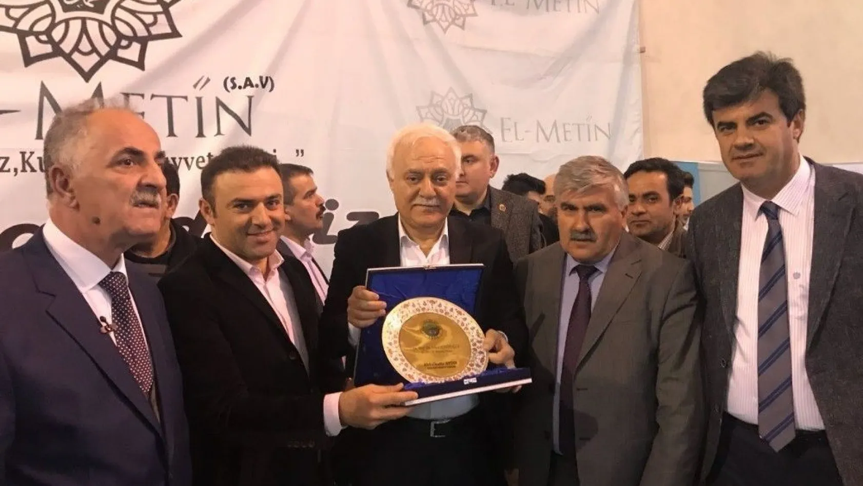 Erzurum'da Prof. Dr. Nihat Hatipoğlu izdihamı
