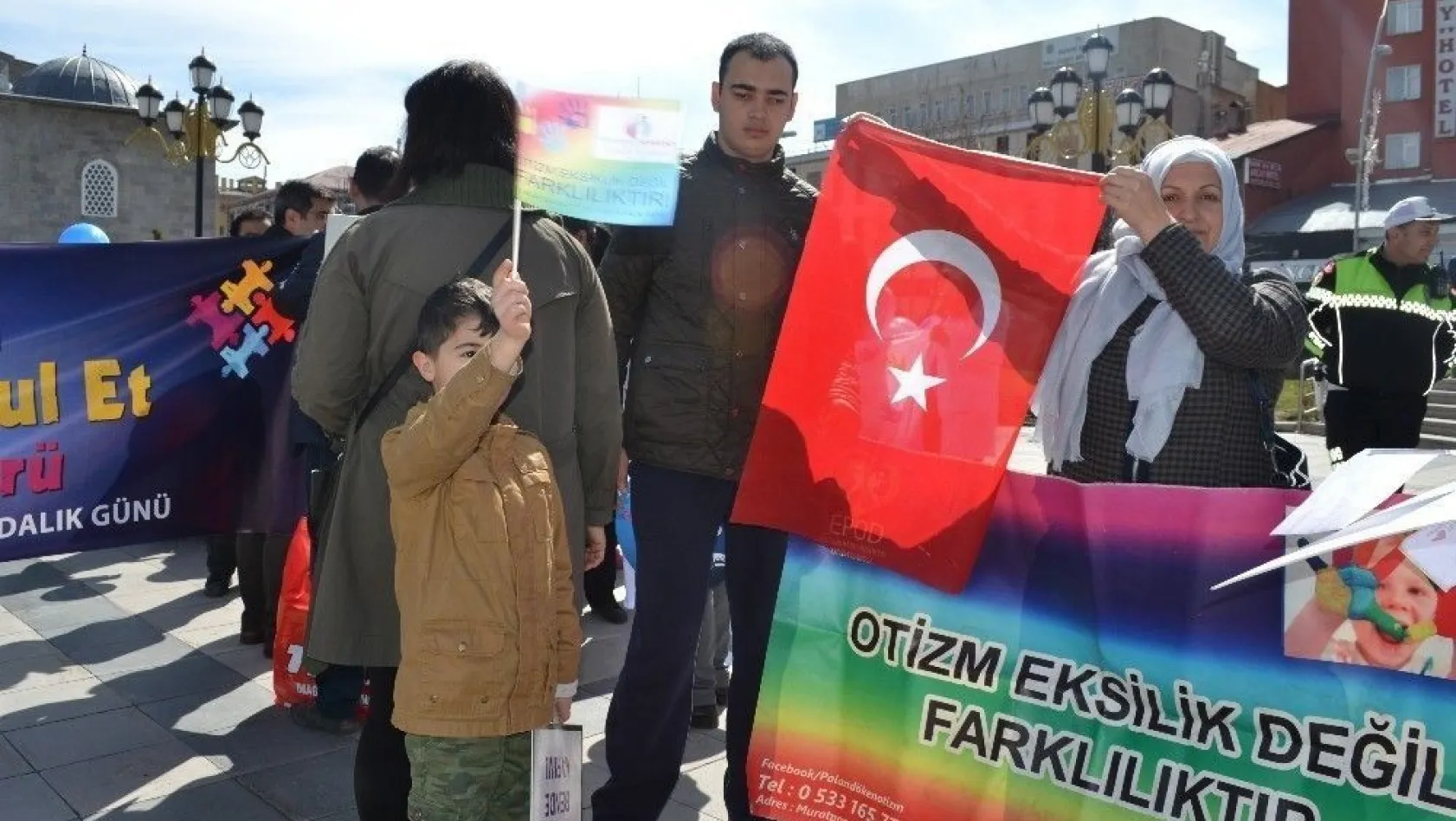 Erzurum'da 2 Nisan Dünya Otizm Farkındalık Günü etkinliği
