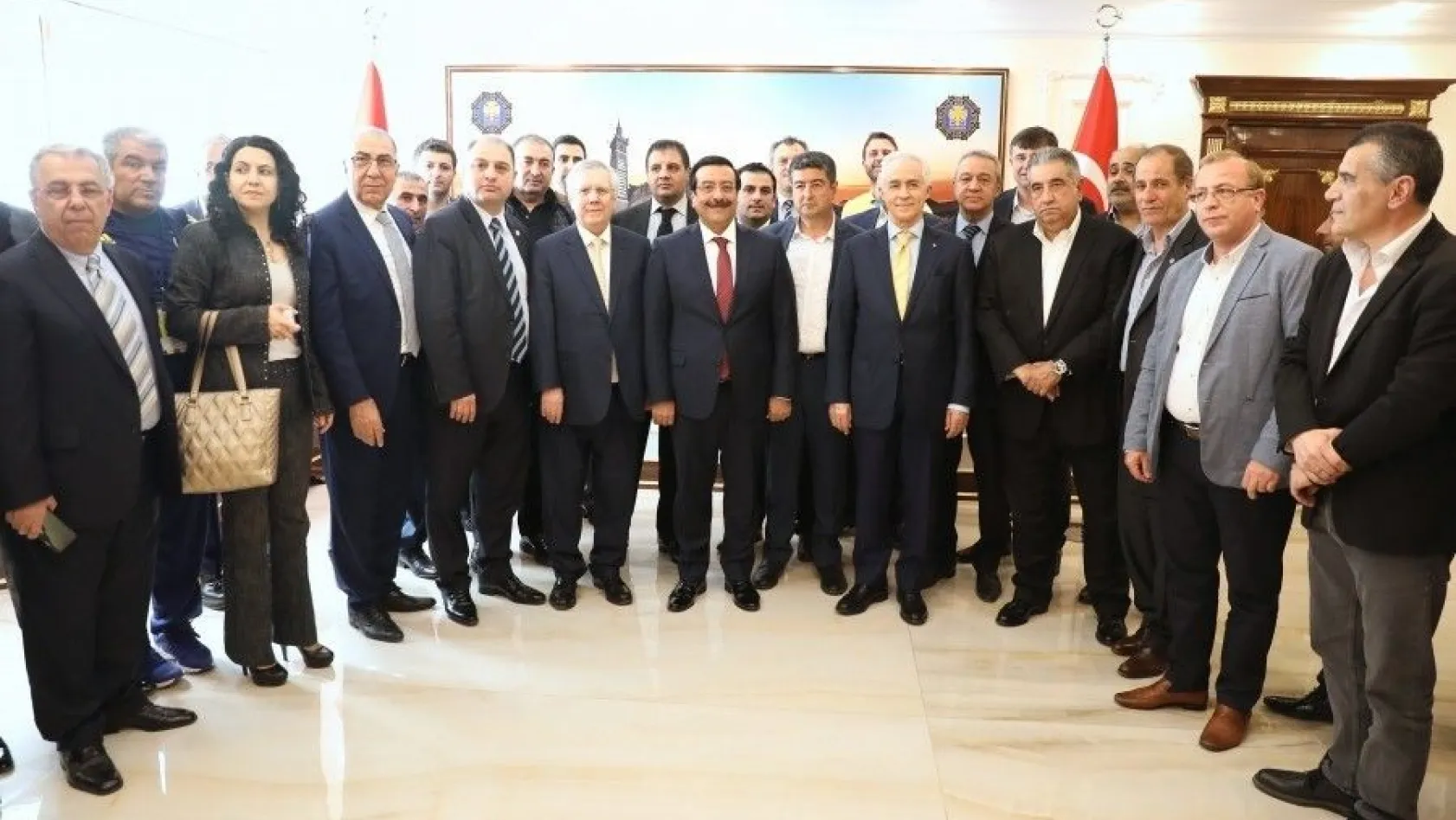 Fenerbahçe Spor Kulübünden Başkan Atilla'ya ziyaret
