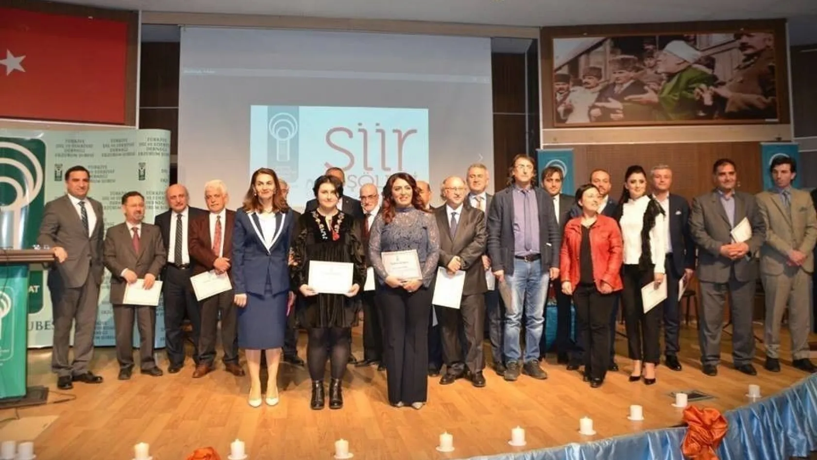 TDED Erzurum, şiir şöleniyle birinci yılını kutladı
