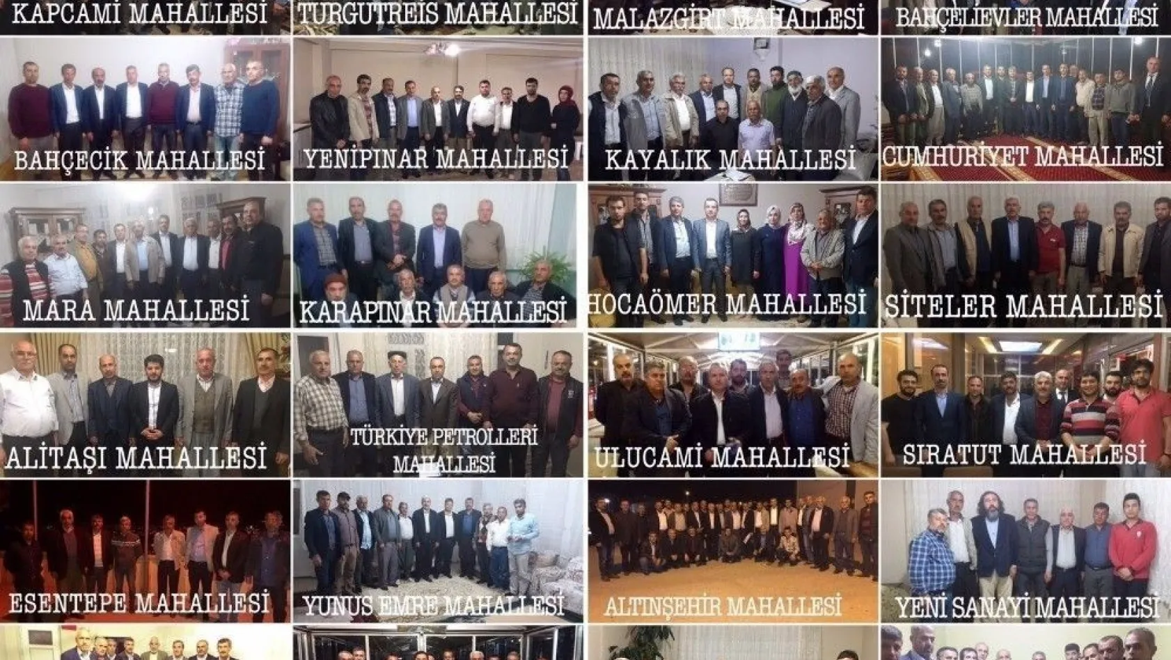 AK Parti Adıyaman'ın 33 mahallesinde eş zamanlı toplantı yaptı
