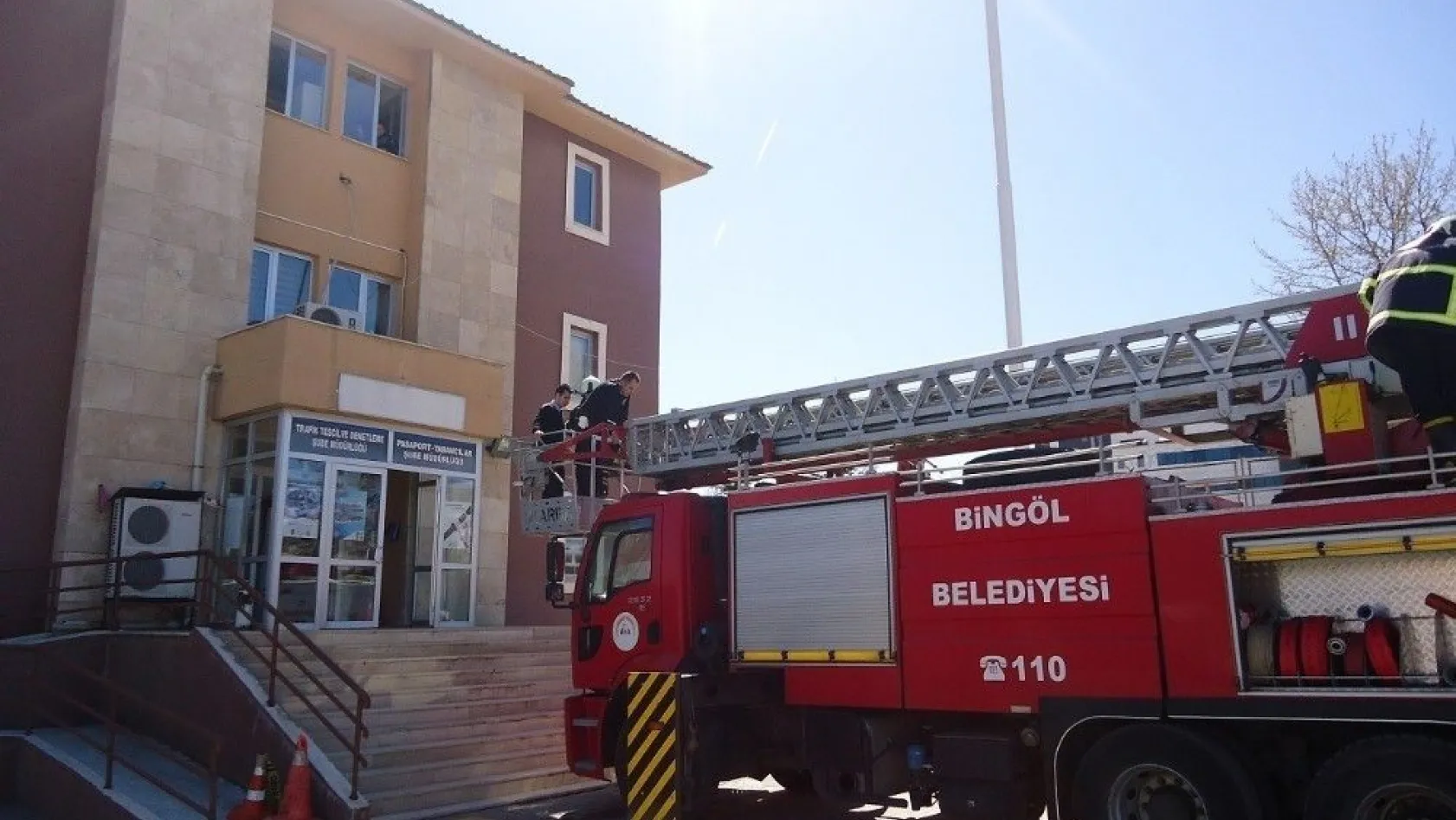 Bingöl'de polislere yangın eğitimi
