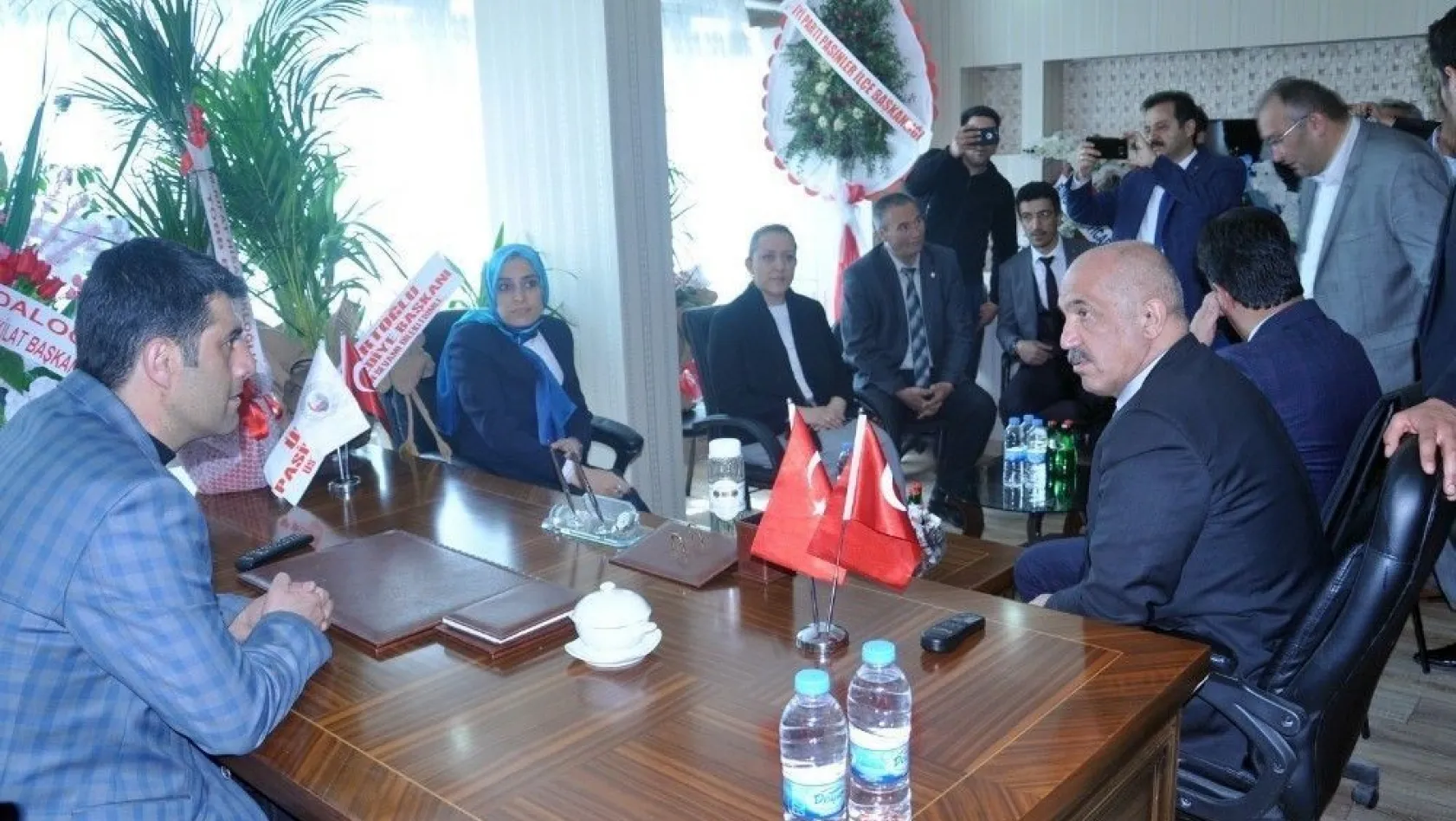 Erzurum Milletvekillerinden PTSO'ya ziyaret
