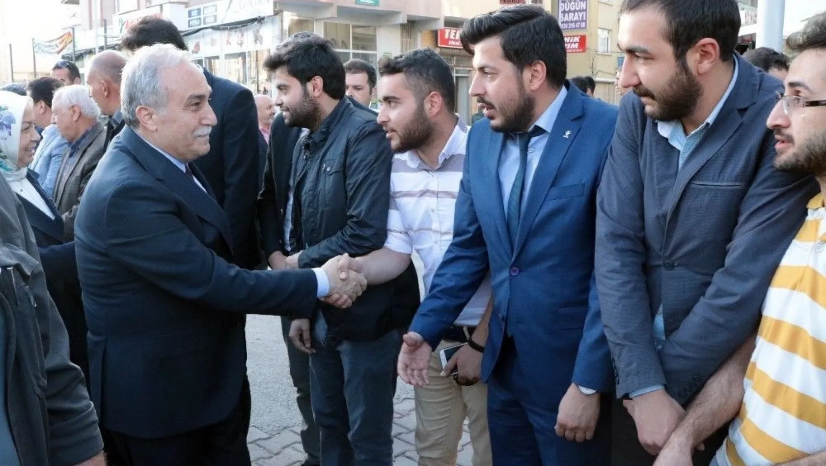 Bakanlar Fakıbaba ve Tüfenkci'den AK Parti İl Başkanlığına ziyaret
