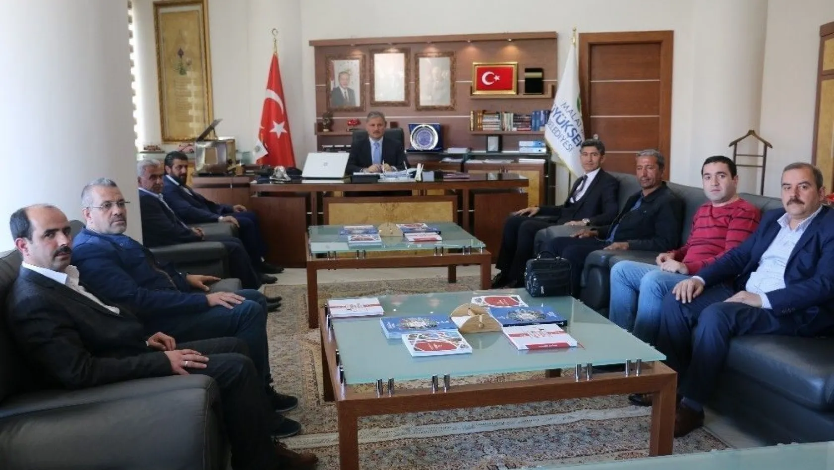 MESOB Başkan adayı Cavlak'tan Başkan Çakır'a ziyaret
