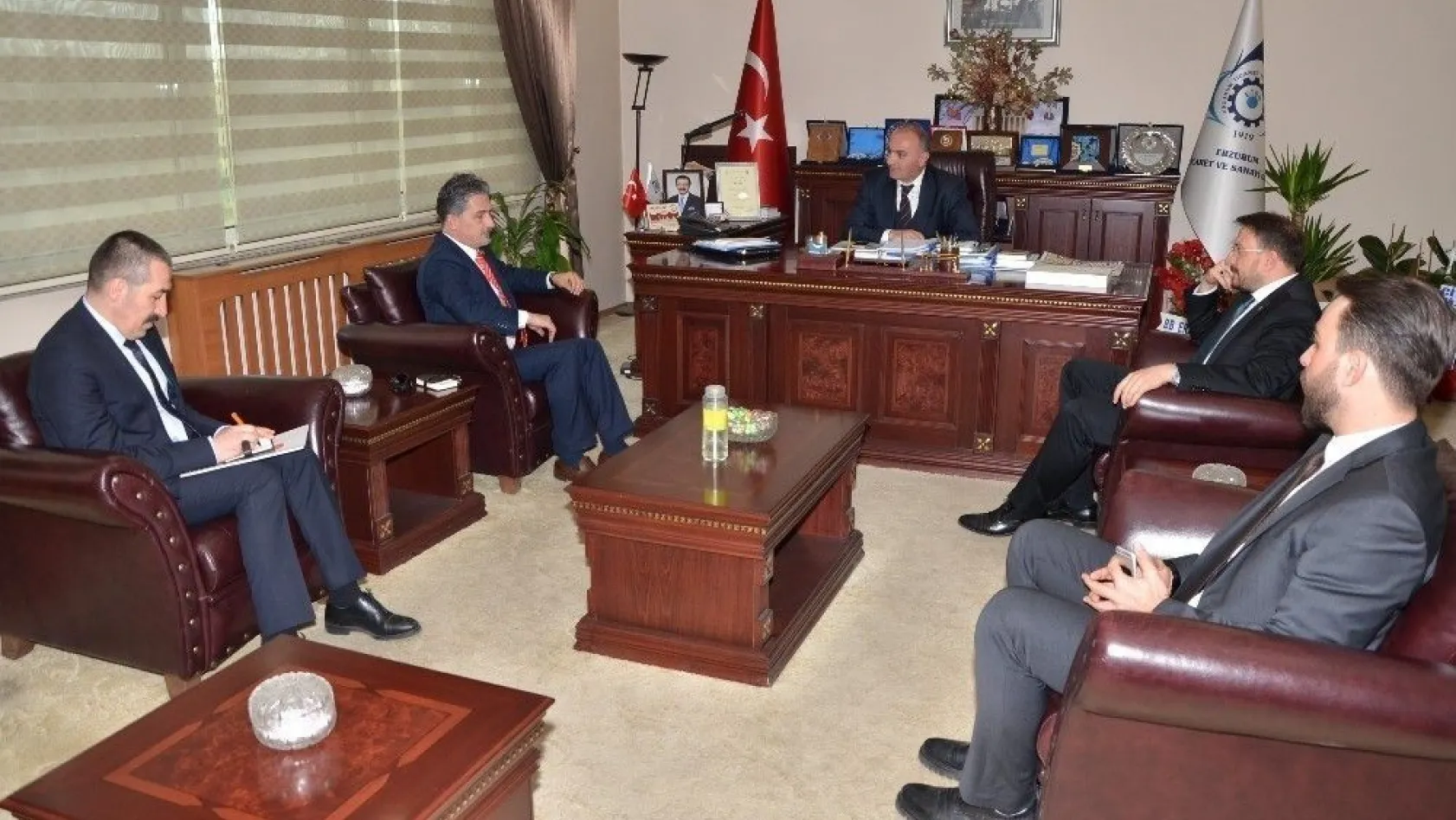 Yurdakul'dan ETSO Meclis Başkanı Özakalın'a ziyaret
