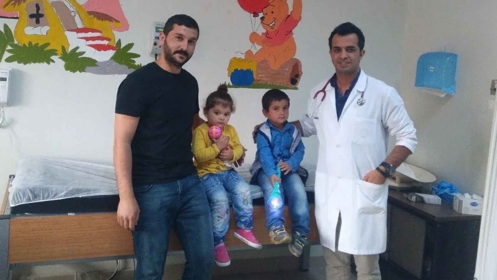Gerger Devlet Hastanesinde çocuk doktoru görevi başladı
