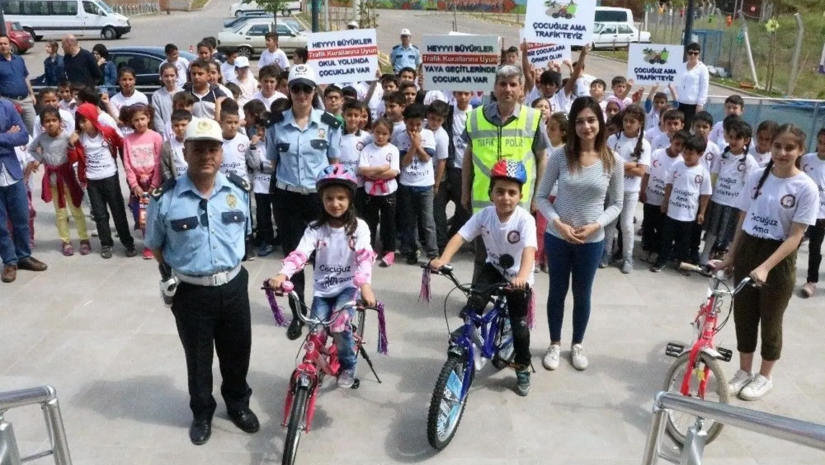 Kahramanmaraş'ta öğrencilere trafik eğitimi
