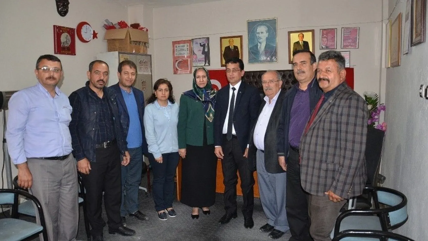 Milletvekili aday adayı Palancıoğlu Darende'deydi
