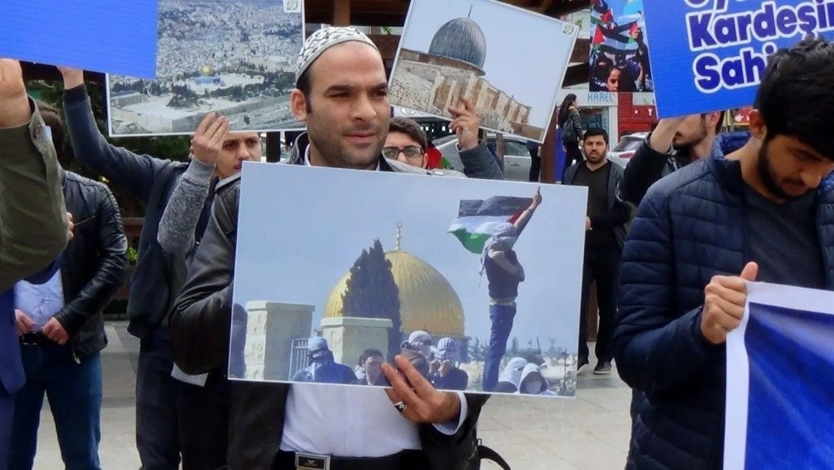 Erzurum'dan İsrail ve ABD'ye Kudüs tepkisi
