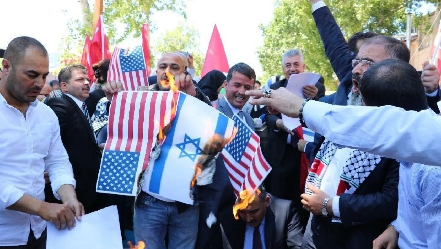 İsrail, Kahramanmaraş'ta da protesto edildi
