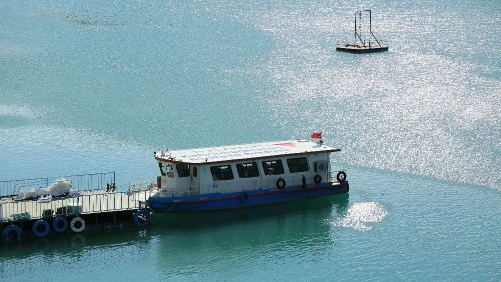 Kahramanmaraş'ta gölde tekne turları başlıyor
