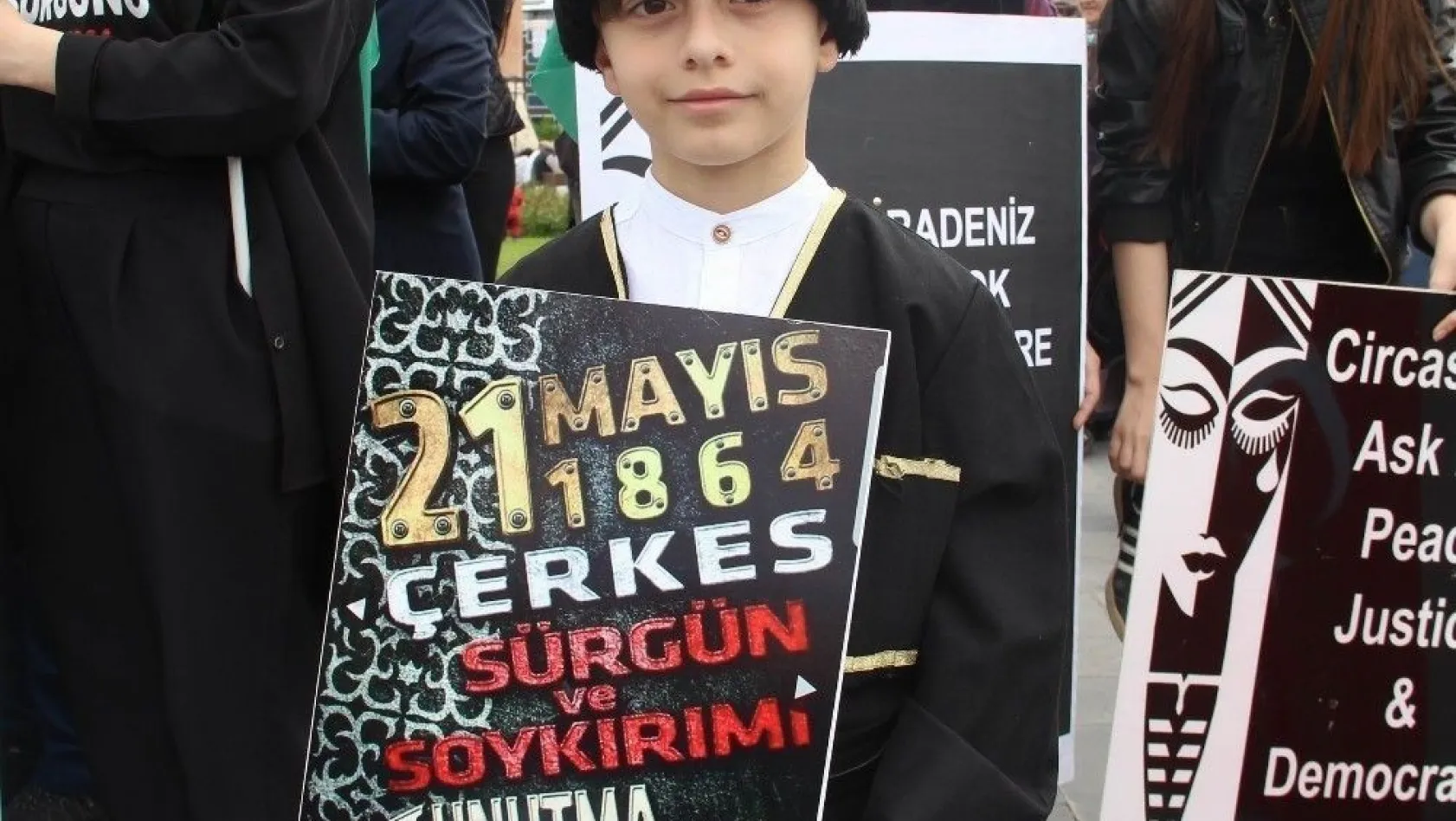 Sivas'ta 'Çerkes Sürgünü' protesto edildi
