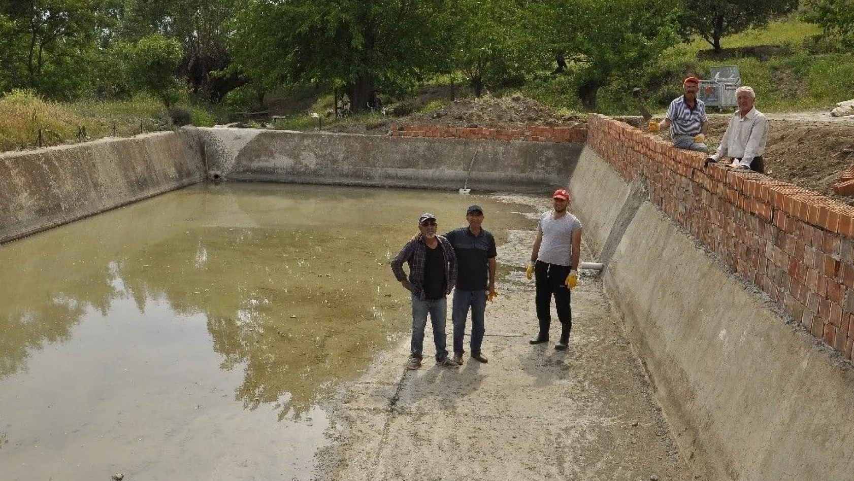Su sorunu yaşayan Arguvan'da sondaj çalışması
