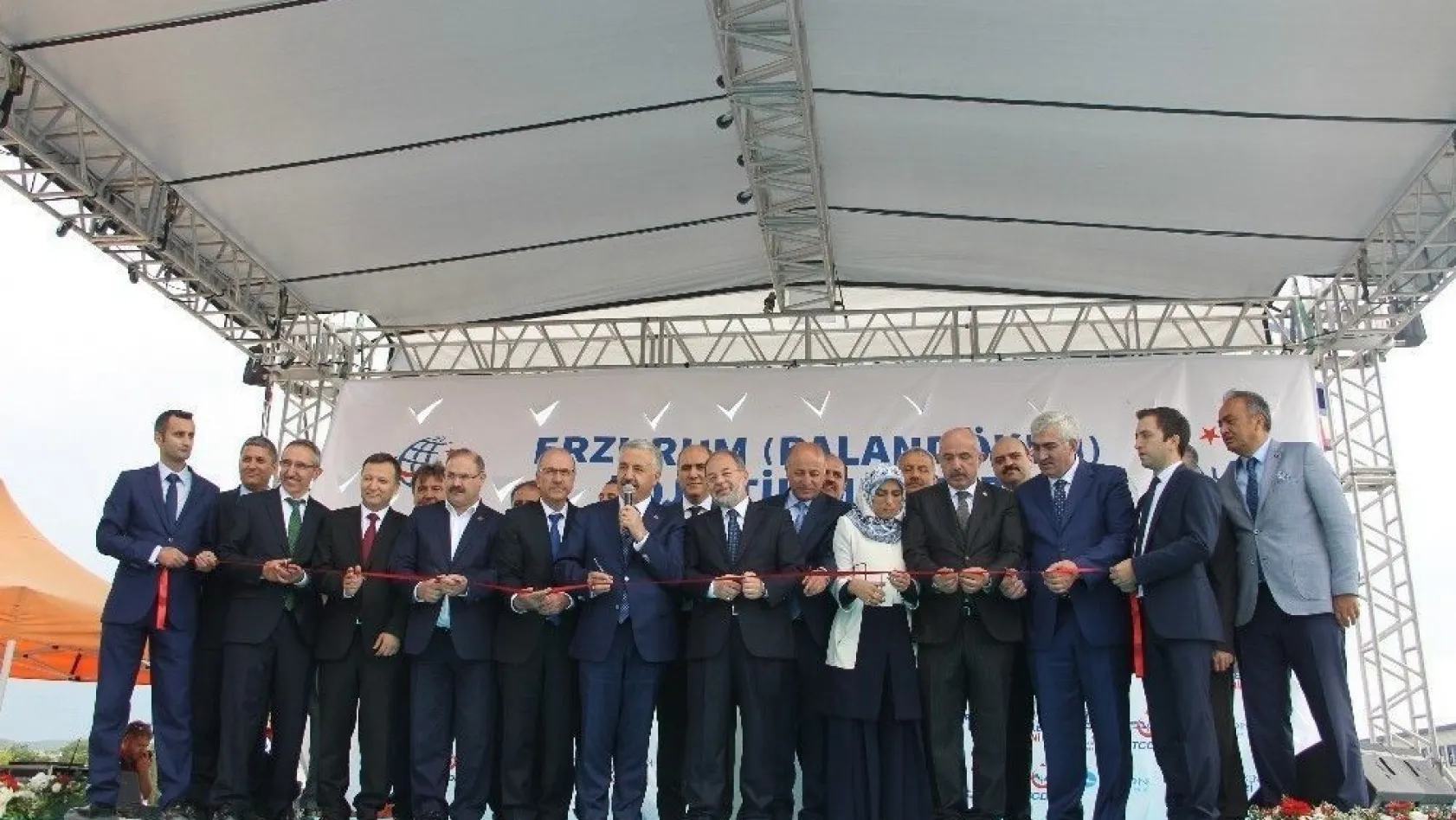 TCDD Erzurum Palandöken Lojistik Merkezi açıldı
