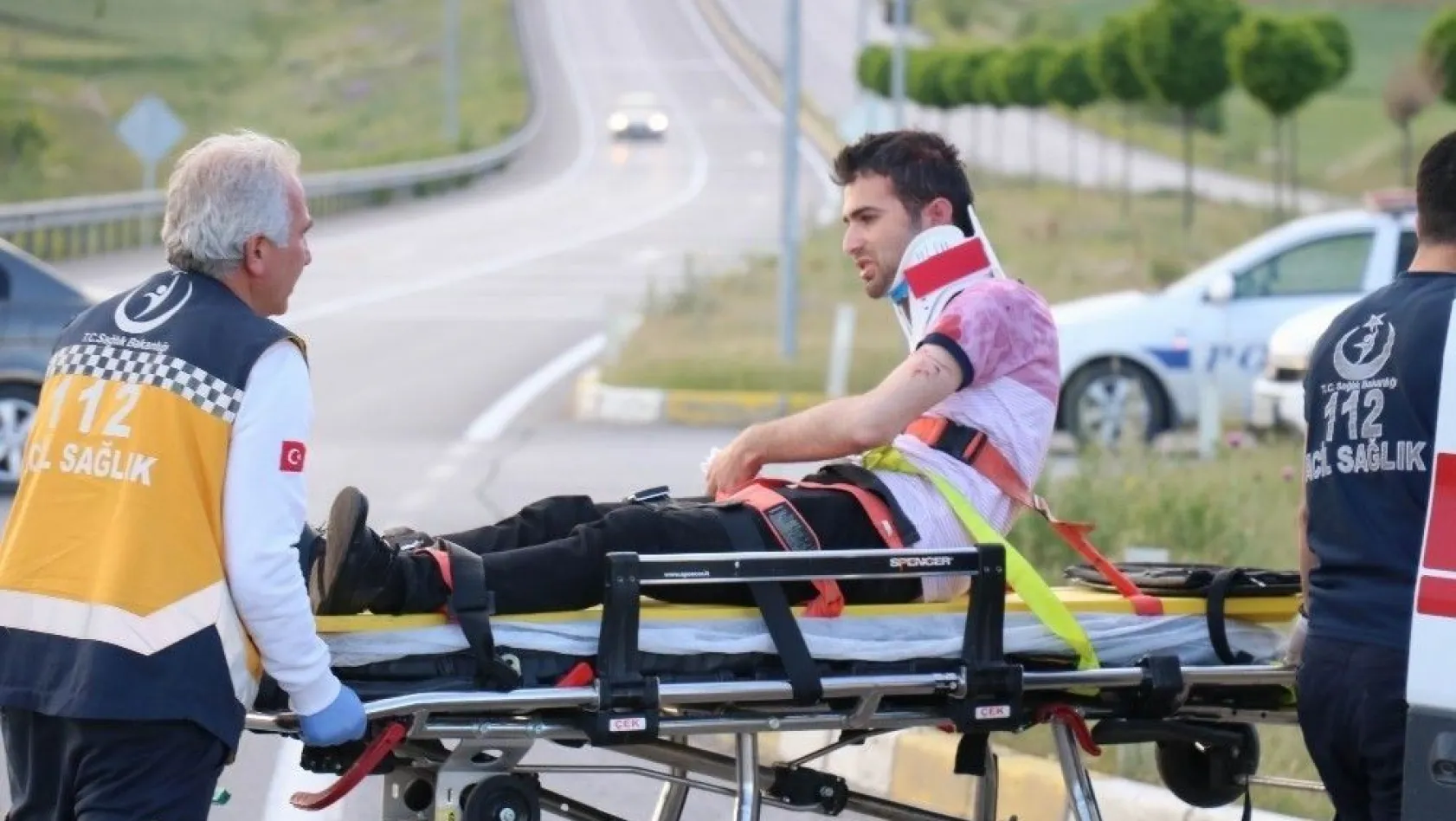 Sivas'ta trafik kazası: 2 yaralı
