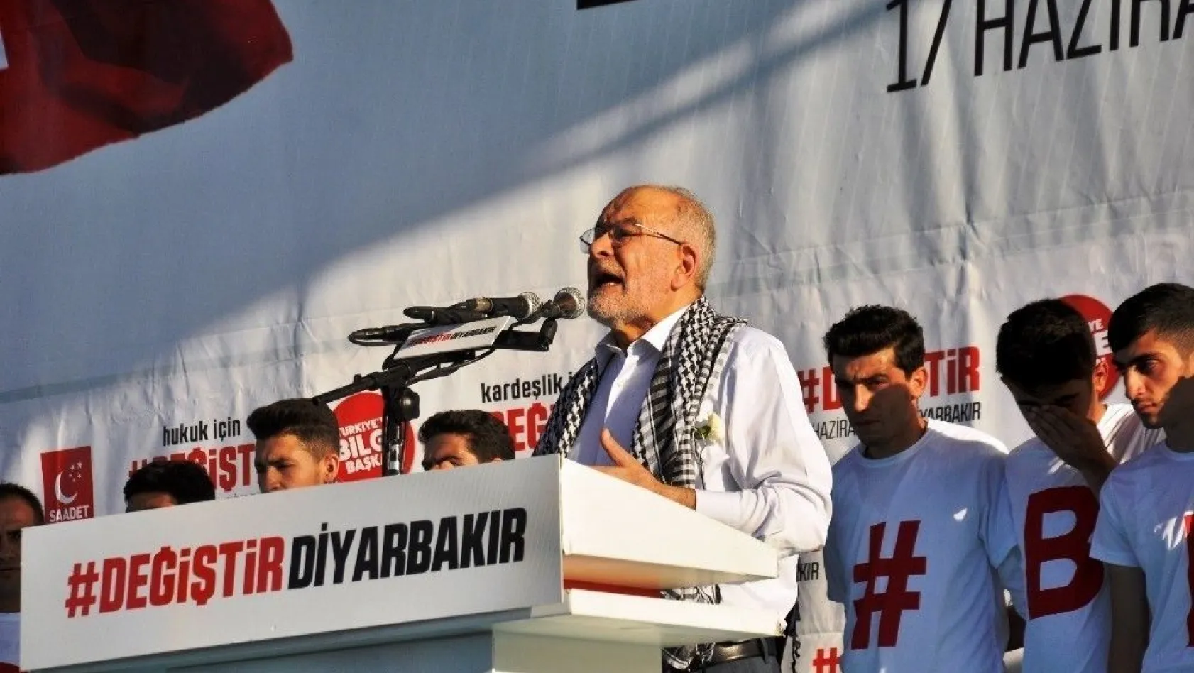 Cumhurbaşkanı Adayı Karamollaoğlu Diyarbakır'da
